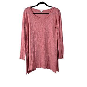 Splendid Size Medium Women's T-Shirt Long Sleeve Pink Mauve